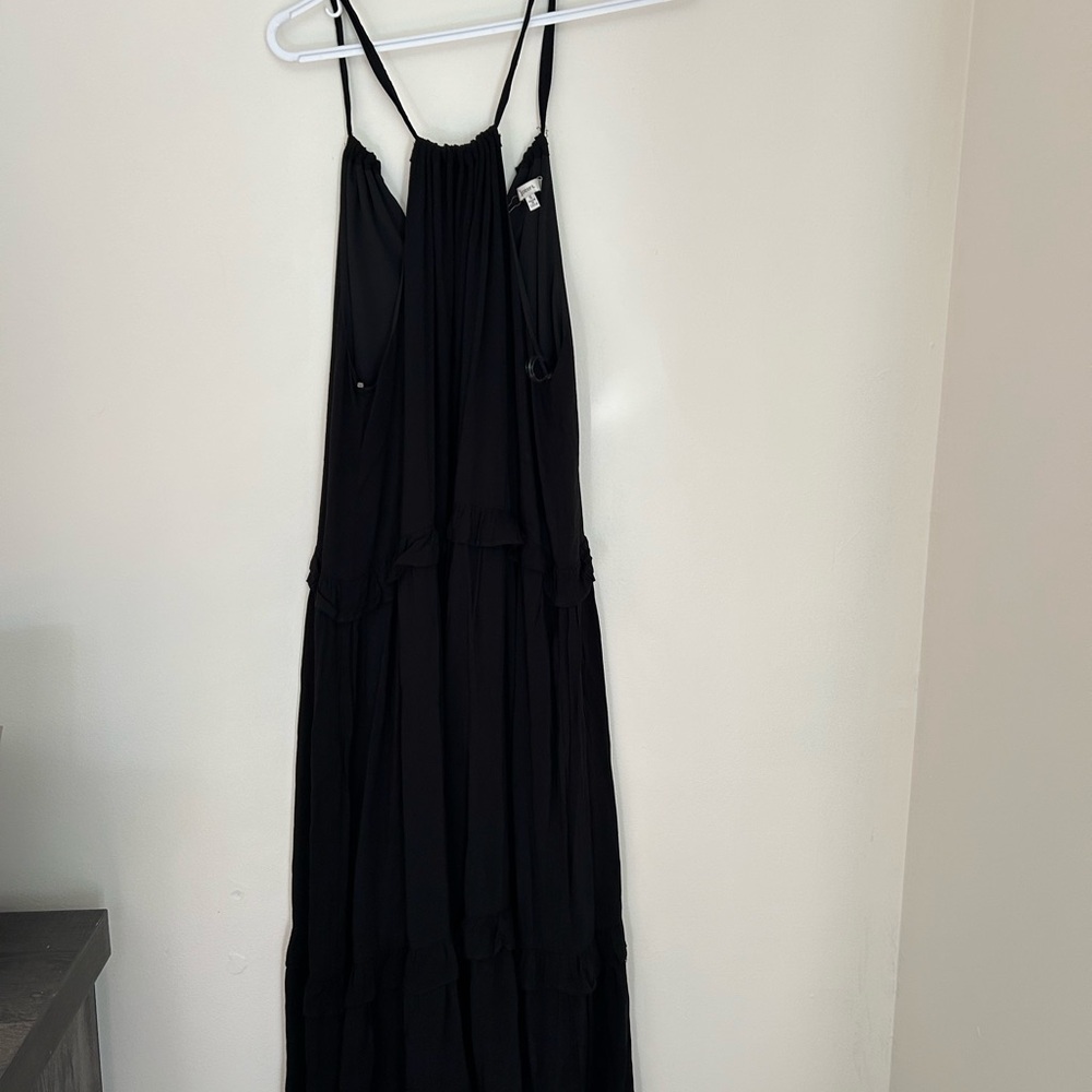 JODIFL Black Midi Dress